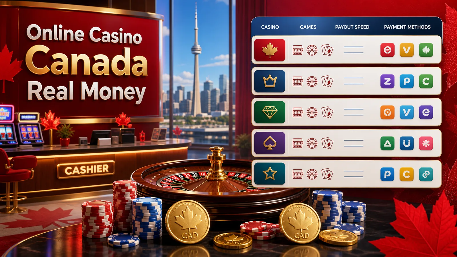 Best Online Casino Canada Real Money content banner