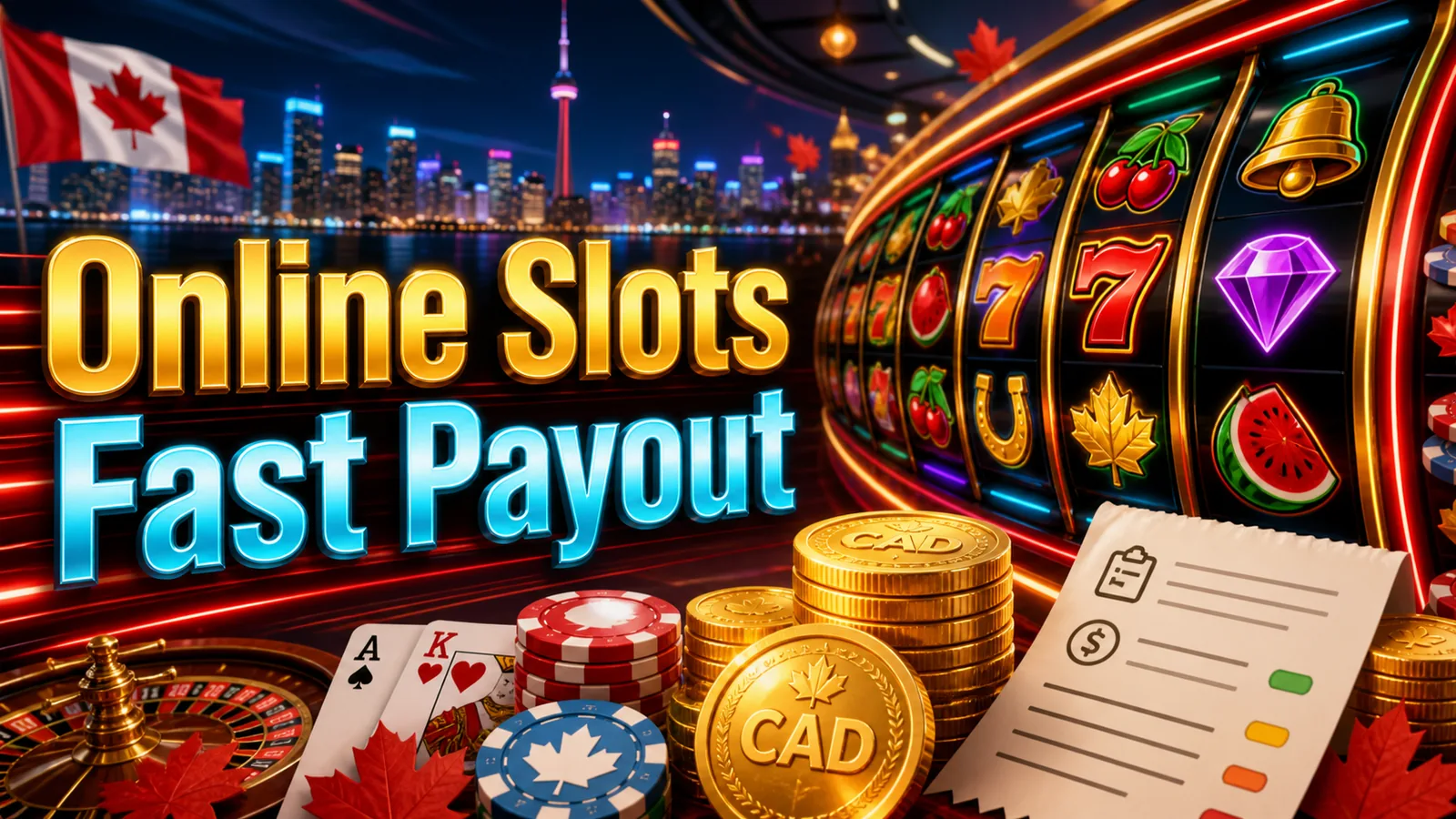 Online Slots Fast Payout content banner